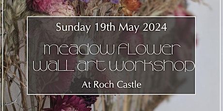 Dried Meadow Flower Wall Art Workshop