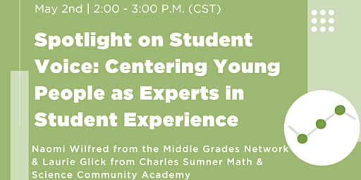 Spotlight on Student Voice: Young People as Experts in Student Experience primary image