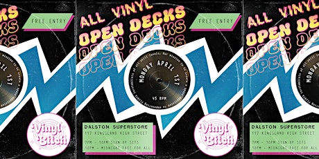 Vinyl Bitch Open Decks 005