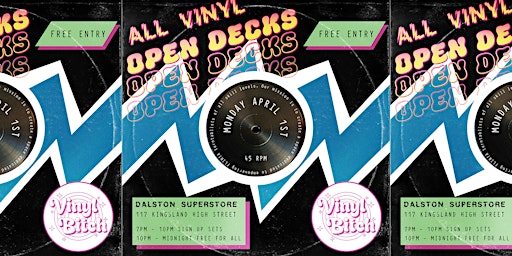 Imagen principal de Vinyl Bitch Open Decks 005