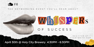Whispers of Success Free Networking Event primary image