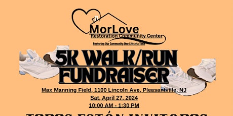 MorLove Help for the Homeless 5K Walk/Run Fundraiser