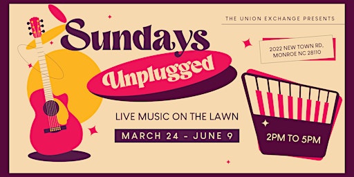 Sundays Unplugged: Live Music On The Lawn at The Union Exchange  primärbild