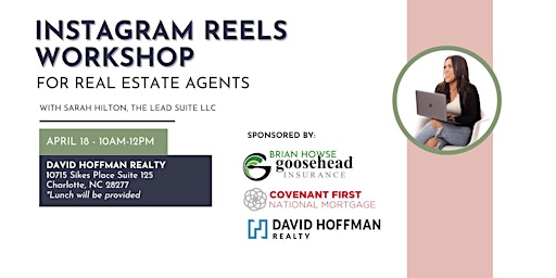 Lunch and Learn How to LOVE video! An Instagram workshop for Realtors! primary image