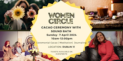 Women Circle with Cacao Ceremony and Sound Bath primary image