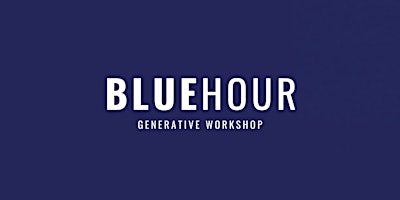 Chicago Poetry Center's Blue Hour Generative Workshop  primärbild
