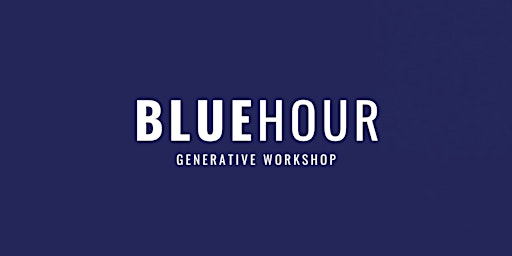 Chicago Poetry Center's Blue Hour Generative Workshop  primärbild