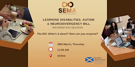 Learning Disabilities, Autism & Neurodivergency Bill- Information Session