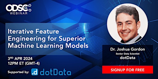 WEBINAR "Iterative Feature Engineering for Superior ML Models" primary image