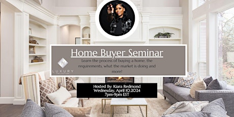 Virtual Home Buying Seminar with Kiara Redmond