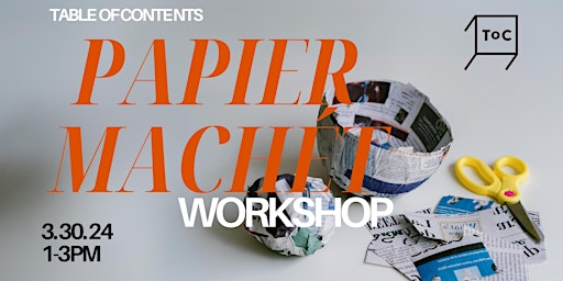 Primaire afbeelding van Papier-Mâchét Workshop