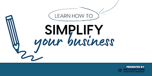 Imagem principal do evento Simplify your Business