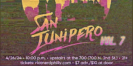 San Junipero Vol 7 (80’s Pop & New Wave Dance Party)