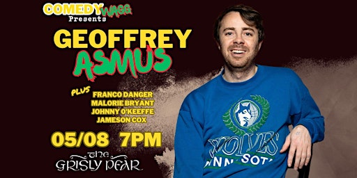 Primaire afbeelding van Comedy Wagg presents Geoffrey Asmus @ the Grisly Pear