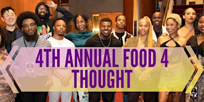 Primaire afbeelding van 4th Annual Food 4 Thought (Poet Registration)