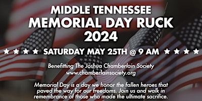 Primaire afbeelding van Middle Tennessee Memorial Day Ruck 2024