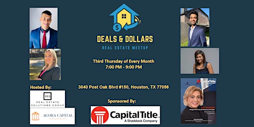 Deals & Dollars Real Estate Meetup primary image