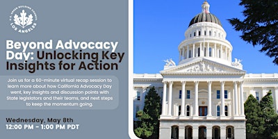 Imagen principal de Beyond Advocacy Day: Unlocking Key Insights for Action