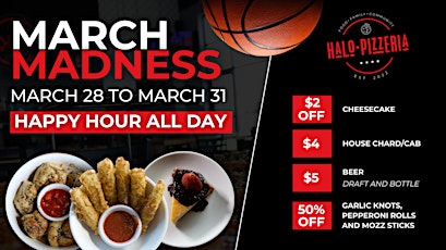 March Madness - March 28 - 31 primary image