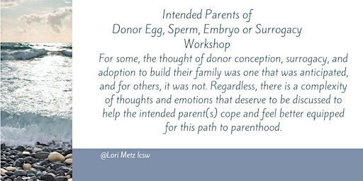 Intended Parent (IP) of Donor Egg, Sperm, Embryo  & Surrgacy Babies primary image