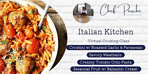 Italian Kitchen - Virtual Cooking Class primary image