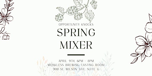 Image principale de Opportunity Knocks - Spring Mixer