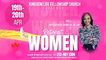 Imagen principal de Kingdom Life Fellowship Church Women’s Retreat