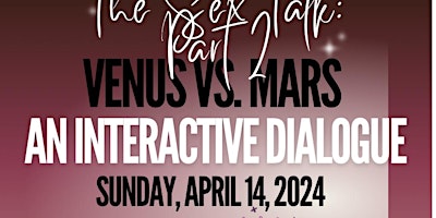 Imagem principal do evento DestinysHappyHour Venus Vs. Mars Sex Talk