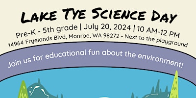Imagem principal do evento Lake Tye Science Day 2024