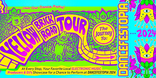Imagem principal do evento Dancefestopia Yellow Brick Road Tour