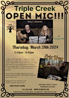 Triple Creek Open Mic Night primary image