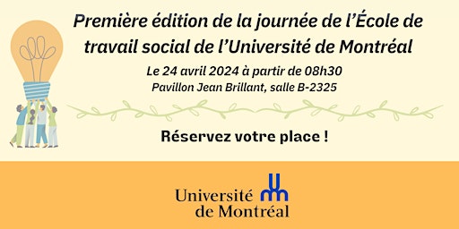 Première édition de la journée de l’École de travail social de l’Université de Montréal  primärbild