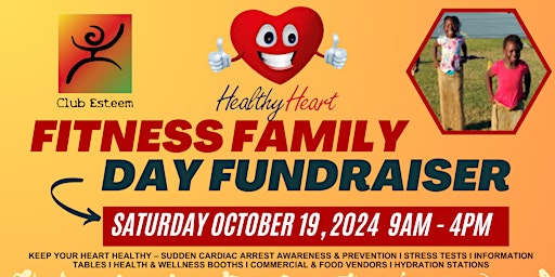 Imagem principal do evento Club Esteem Fitness Family Day Fundraiser