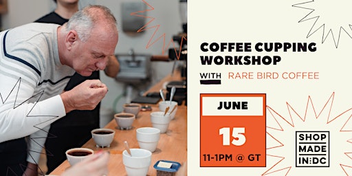 Imagem principal de Coffee Cupping Workshop w/Rare Bird Coffee