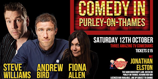 Comedy in Purley-on-Thames primary image