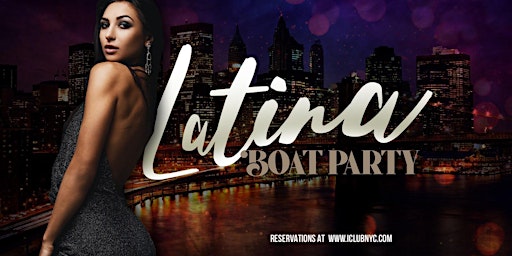 Imagem principal do evento LATIN  REGGAETON BOAT  PARTY CRUISE| NYC YACHT  Series