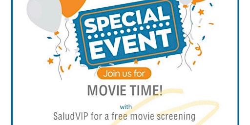 Imagem principal do evento Free Movie Screening with SaludVIP