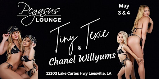 Imagem principal do evento Tiny Texie & Chanel Willyums