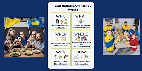 Deaf Ukrainian Friends Dinner