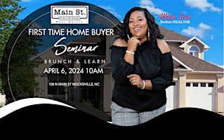 Imagen principal de First Time Home Buyer Seminar - BRUNCH & LEARN