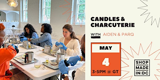 Primaire afbeelding van Candles & Charcuterie W/ Aiden & Parq