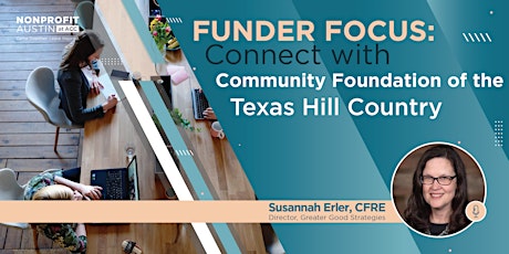 Funder Focus: Community Foundation of the Texas Hill Country primary image