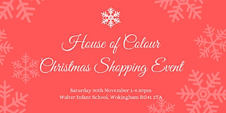House of Colour Christmas Shopping Event primary image
