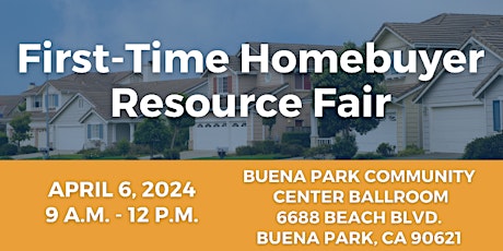 First-Time Homebuyer Resource Fair