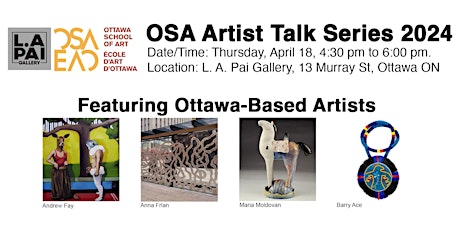 Ottawa School of Art - Artist Talk Series primary image