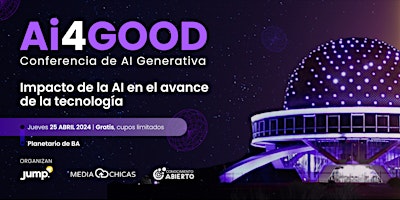 Ai4Good - Conferencia de Inteligencia Artificial generativa: avance 2024 primary image