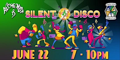 Image principale de Silent Disco to benefit Conscious Homestead