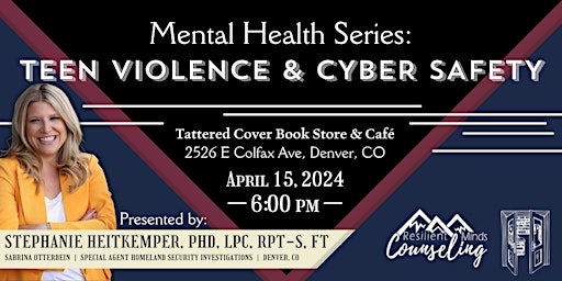 Primaire afbeelding van Mental Health Series at Tattered Cover Colfax