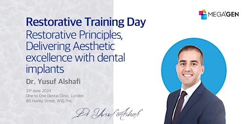 Imagem principal do evento Restorative Training Day with Dr. Yusuf Ashafi