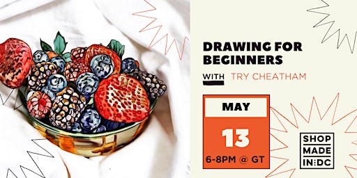 Image principale de Drawing for Beginners w/Try Cheatham